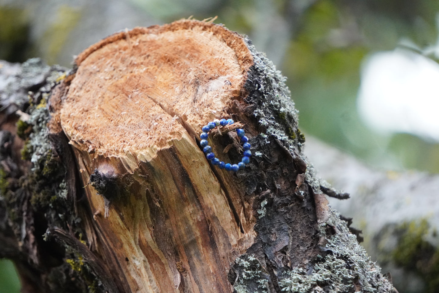 Dark Blue Stone Ring