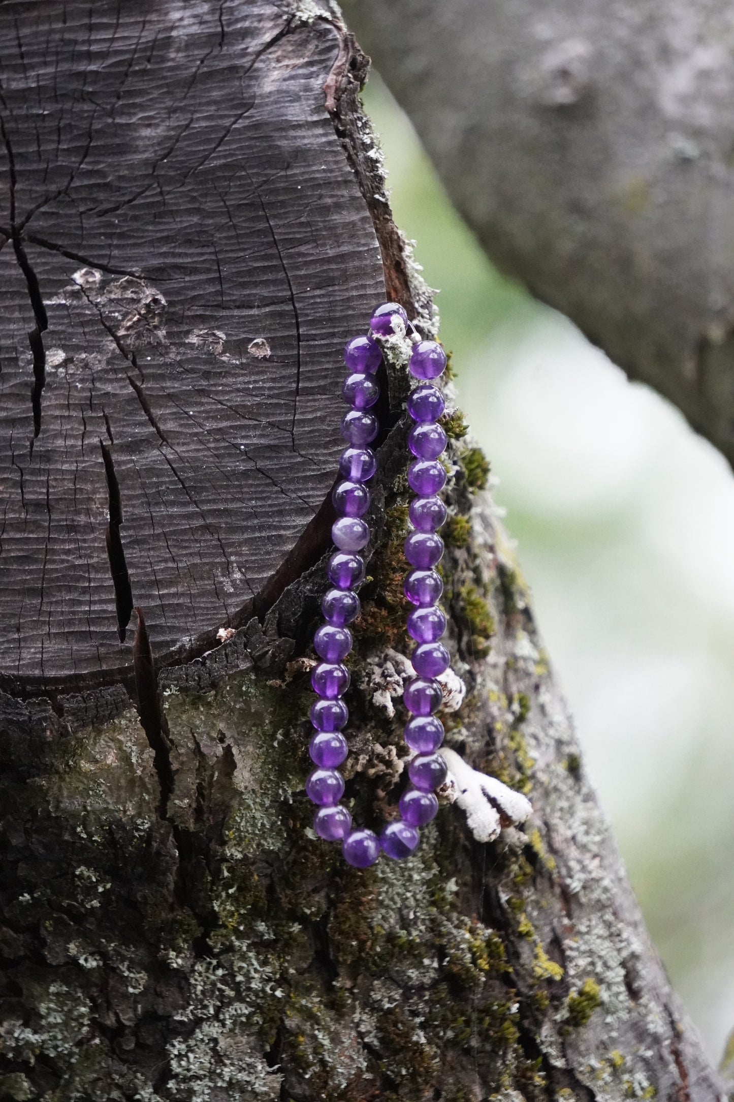 Stone Bracelet Amethyst